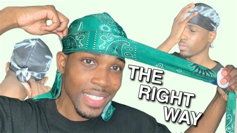 how to wrap a durag